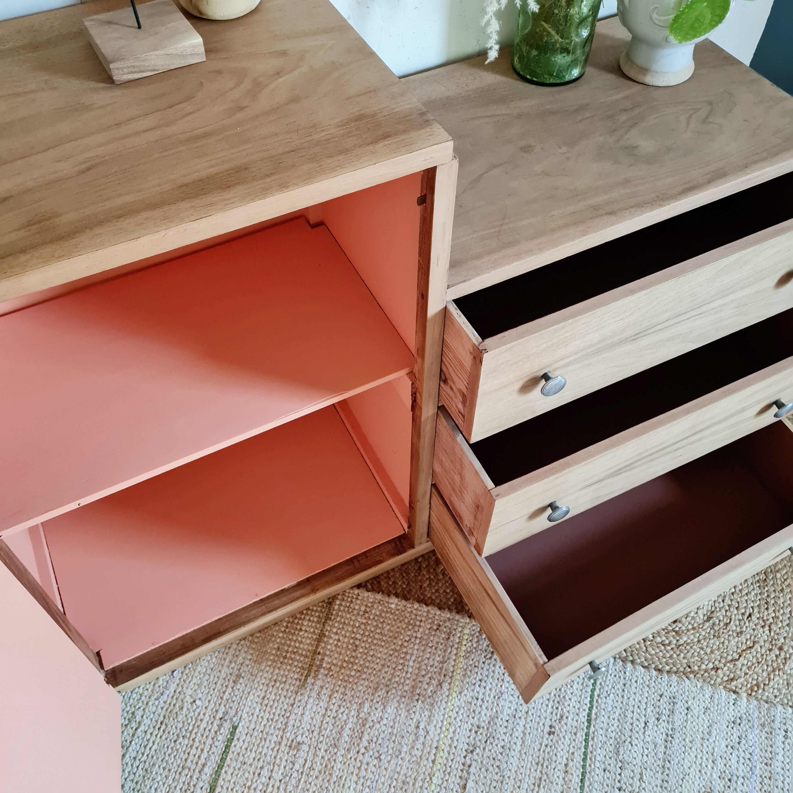 Commode asymétrique art déco