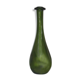 Vase bouteille soliflore en verre