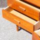 Pair of 2 vintage Danish bedside tables from the 1960s, in teak.