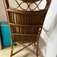 Art Deco armchair in rattan and wicker, 1920s