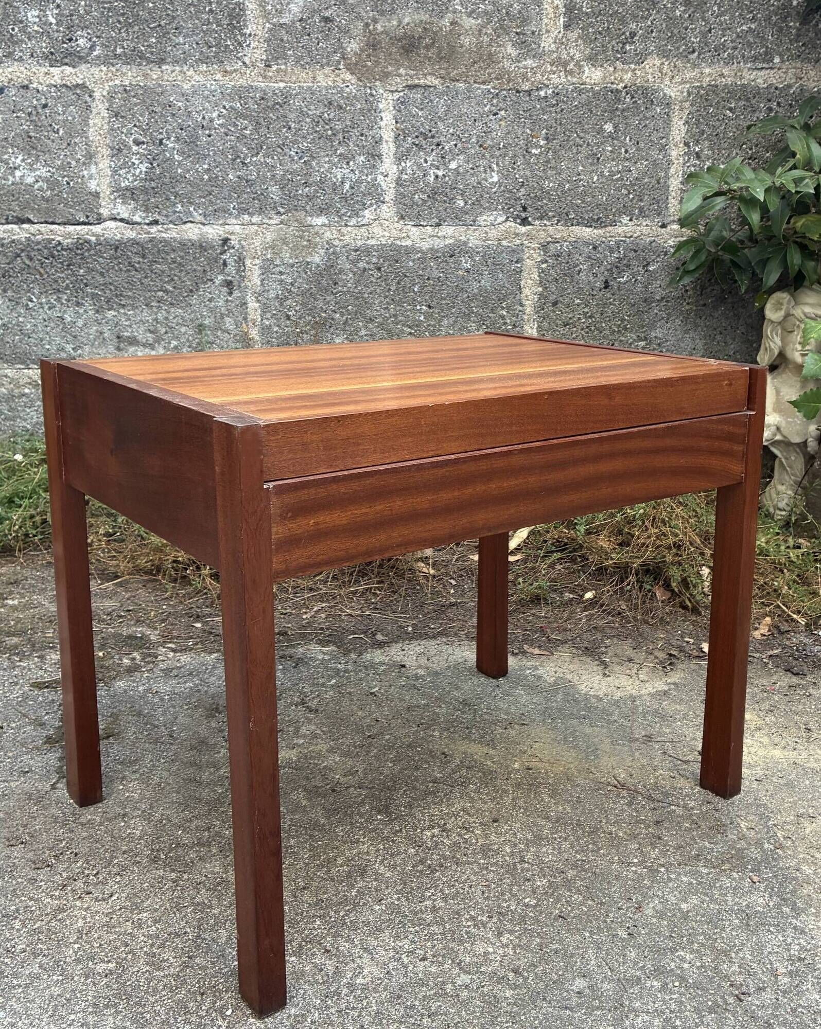 Side table - teak bedside table from the 1960s