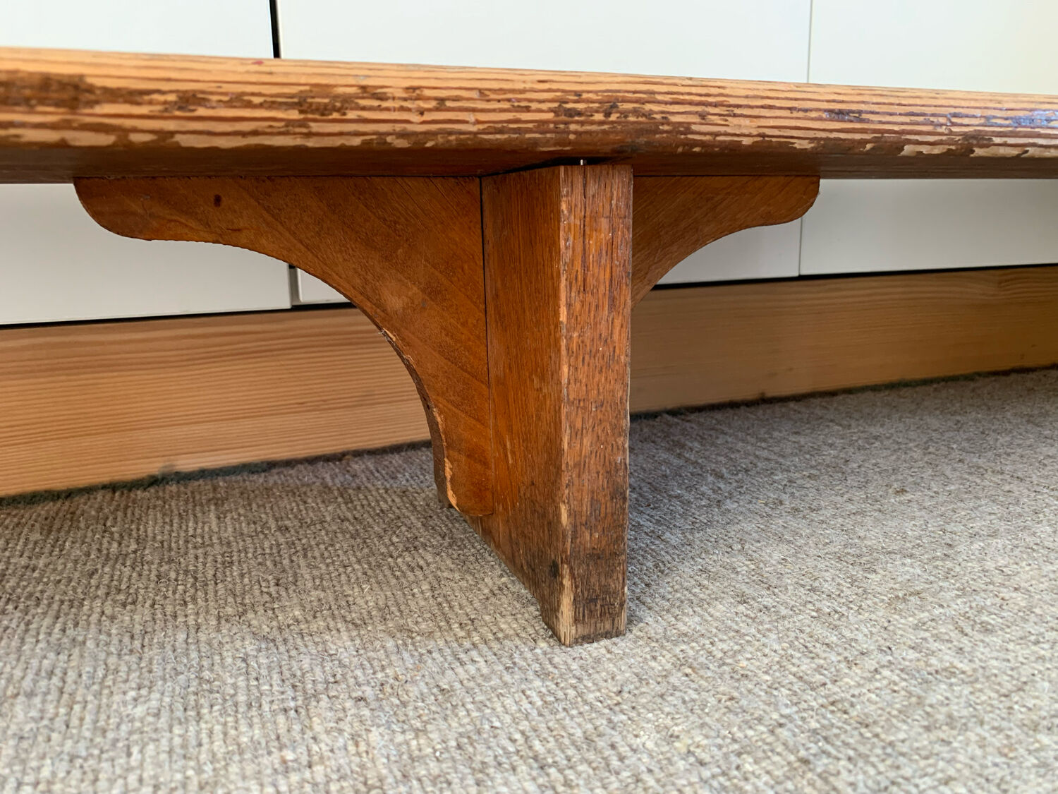 Banc ancien en bois