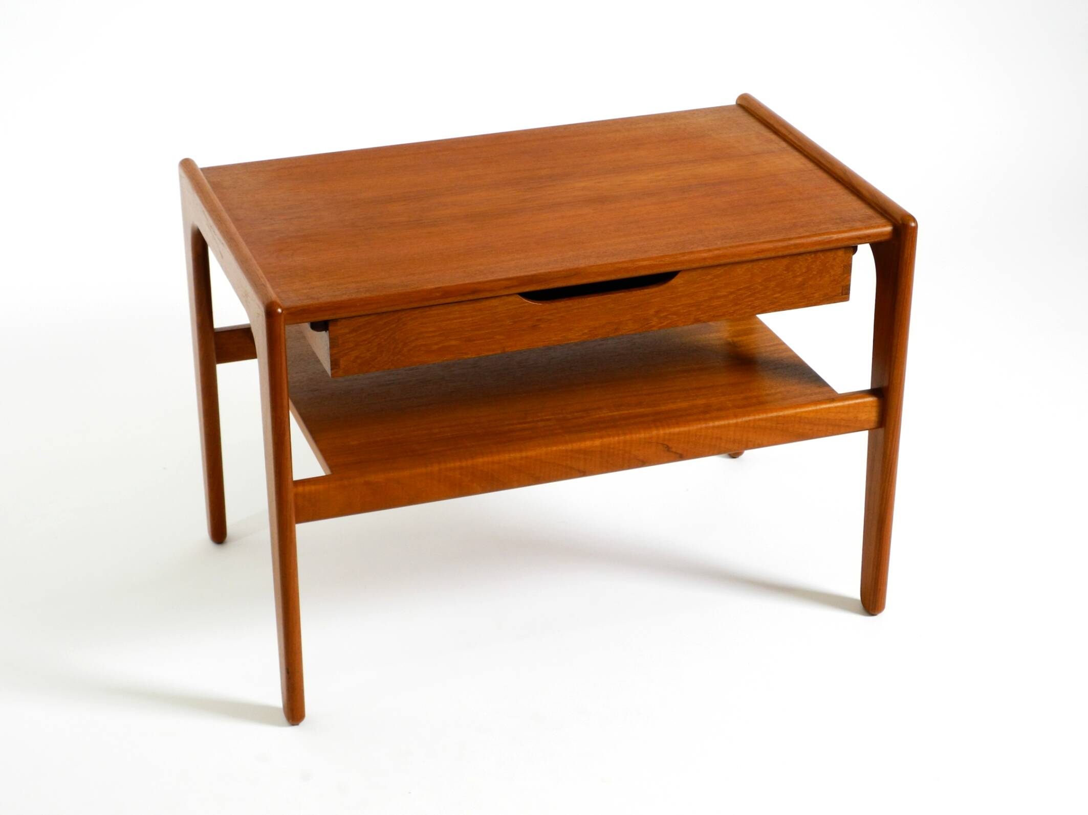 Danish mid-century teak side table with drawer by Salin Nyborg, circa 1960s