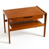 Danish mid-century teak side table with drawer by Salin Nyborg, circa 1960s