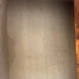 Louis XVI style half-moon chest of drawers in late nineteenth century marquetry