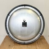 Industrial bakelite factory wall clock from pragotron, 1960s