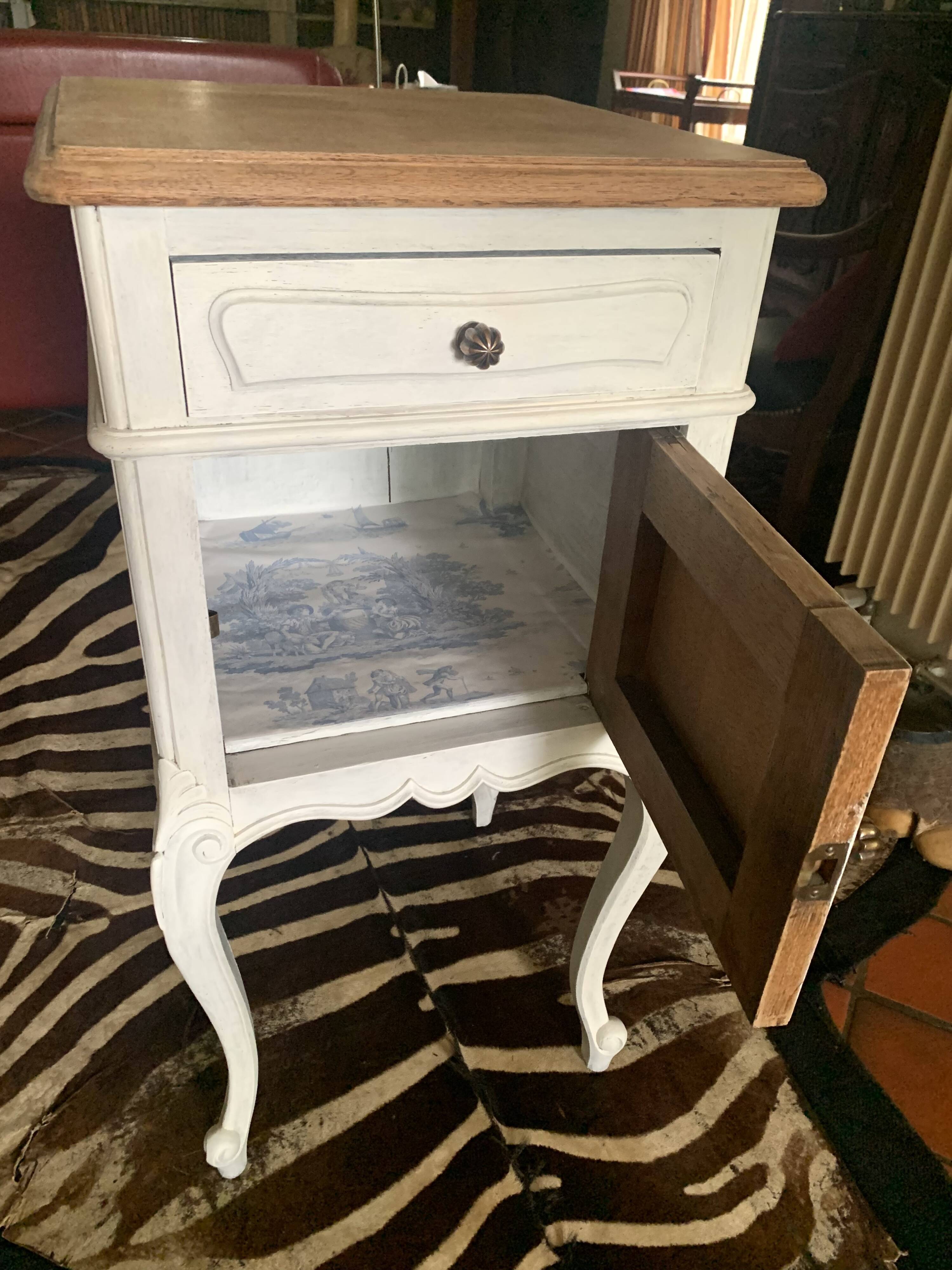 Large bedside table or small entryway unit