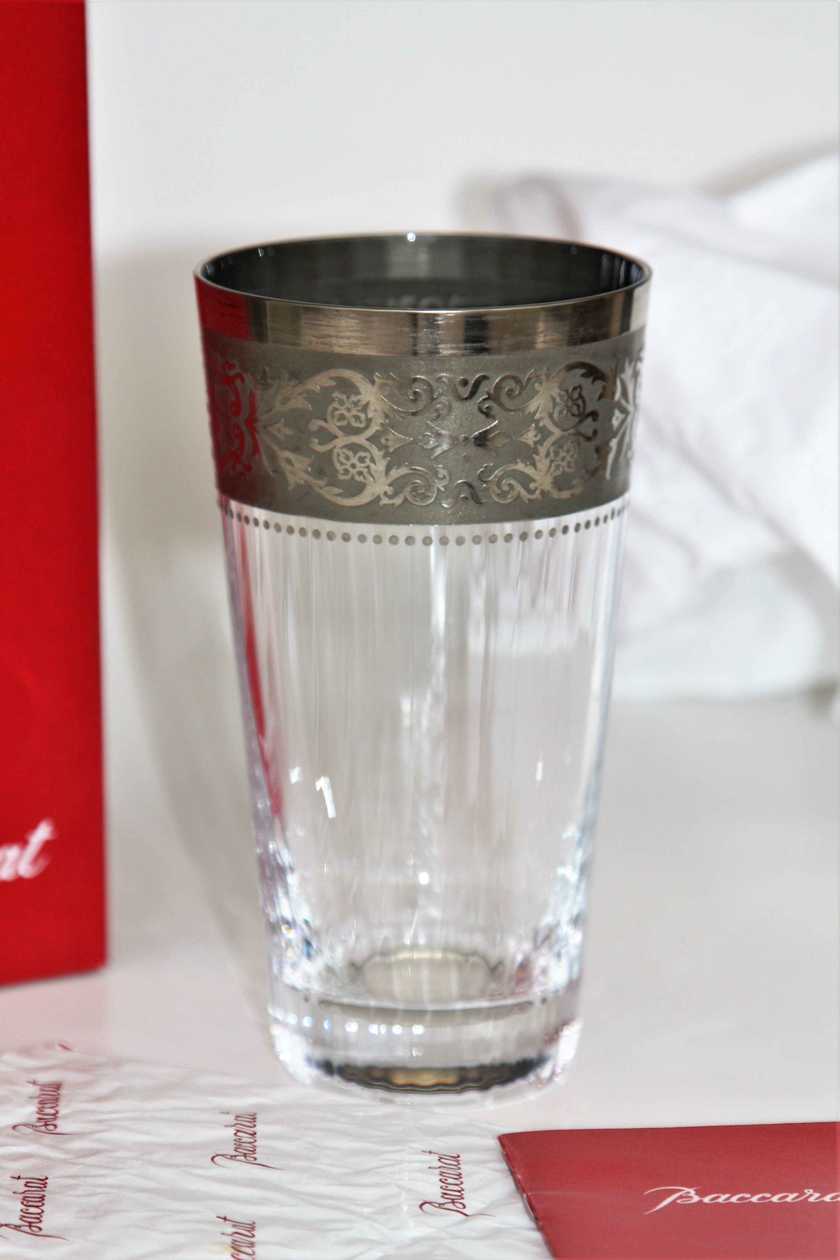 Mug Baccarat model Vendôme Platinum