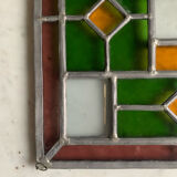 Old stained glass window