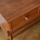 Midcentury Alfred Cox console in walnut, modern, danish style, vintage, scandinavian