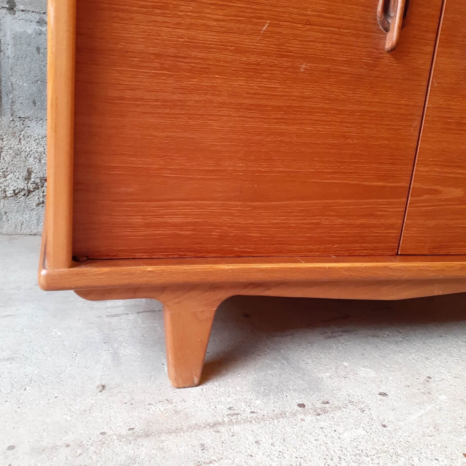 Scandinavian style teak chest of drawers 1970