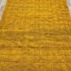 Traditional yellow Moroccan wool rug size 150 x 250 cm