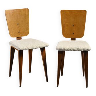 Pair of chairs by André Sornay, Lyon France