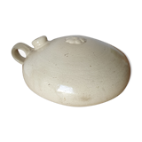 Ancient Gourd hot water bottle shape toad in beige sandstone
