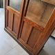 Old glass cabinet, vintage bookshelf, display case, cabinet, pharmacy.