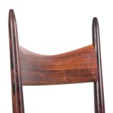 Suite of 4 Scandinavian chairs in Rio rosewood