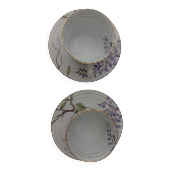Tasses et soucoupes en porcelaine Tiffany & Co