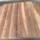 Art Deco extendable dining table renovated in solid walnut with a central leg 193.