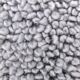9x10 White Black %100 Wool Turkish Vintage Rug 277x296Cm