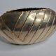 Design brass vase signed Zaza, 29 cm