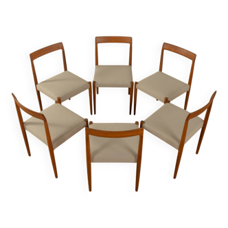 Chaises de salle à manger des années 1960, Lübke