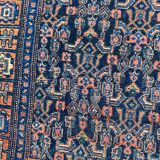 Tapis ancien persan d’orient senneh fait main 102x139 cm