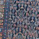 Senneh handmade ancient Persian Oriental carpet 102x139 cm