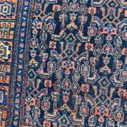 Tapis ancien persan d’orient senneh fait main 102x139 cm