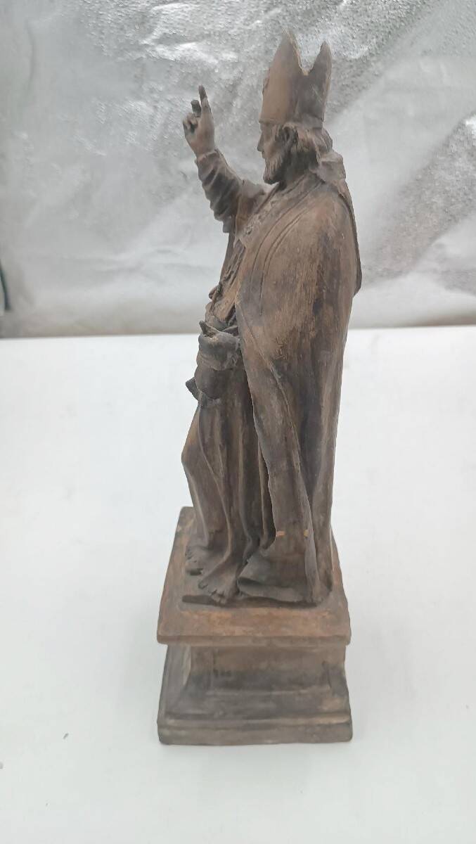 18th-century terracotta sculpture - San Petronio, Emilian school (Italy)