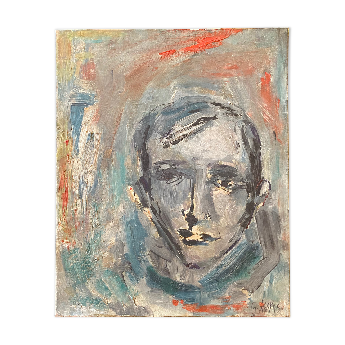 Georges Koskas oil on canvas