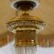 Lamp in Opline and Bronze, Louis XVI style – 1950