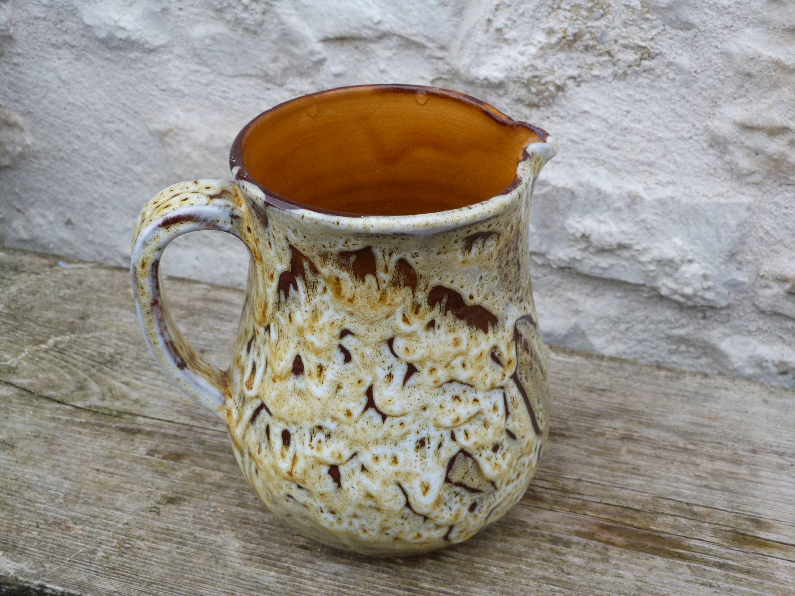 Pichet vintage 1950/1960 signé FB Vallauris