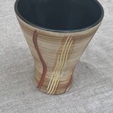 Hohr glazed ceramic vase made in Germany, numbered, design and vintage