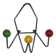 1950s Dupré-Hauser wall coat rack