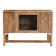 Art Deco display cabinet in walnut • Sculpted decorations • Brass