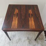 Square rosewood side table