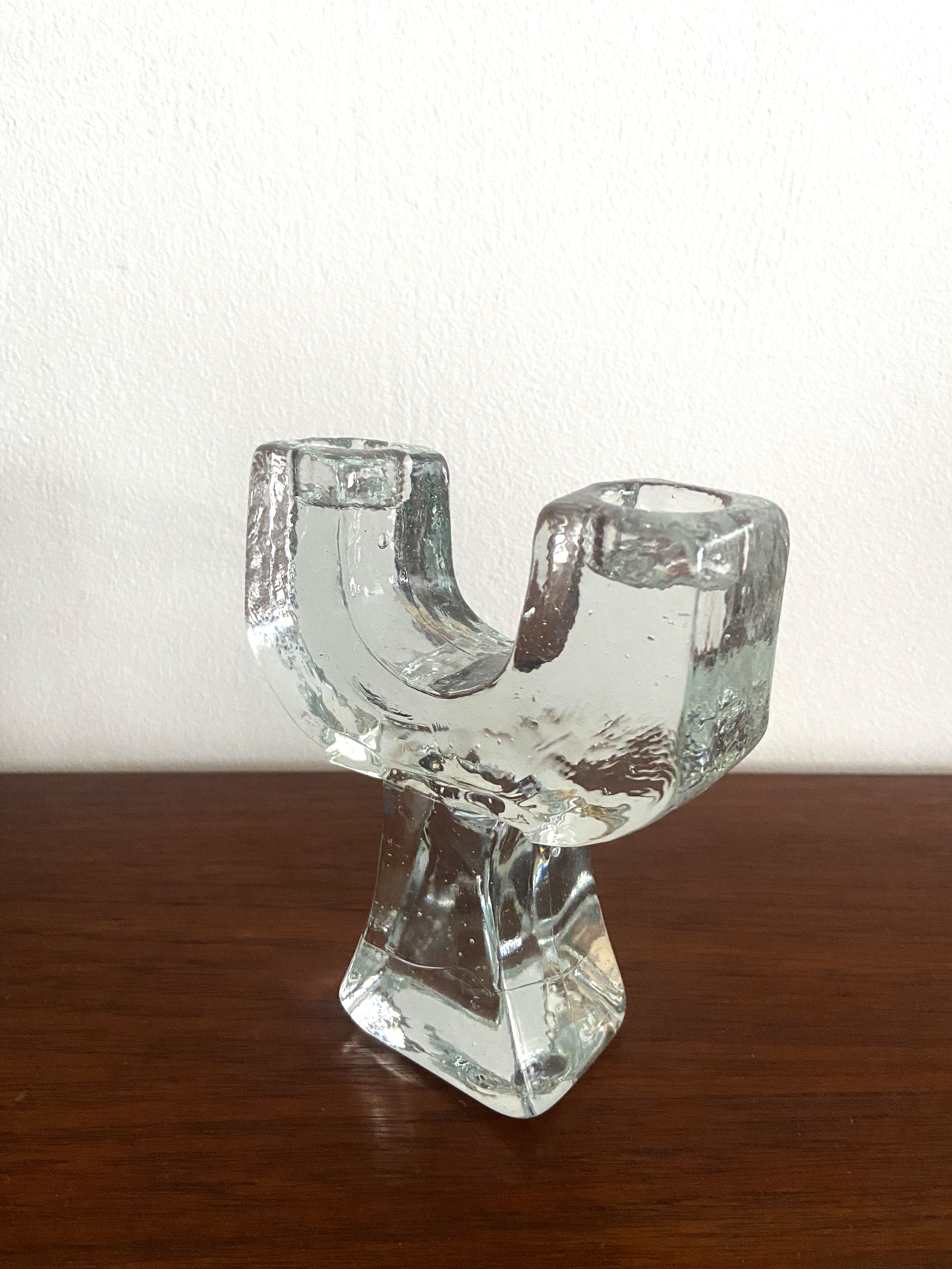 Scandinavian glass chandelier