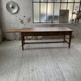 Oak farmhouse table
