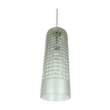 Cylindrical staff lamps pendant light bubble glass etched glass design rolf krueger 1967
