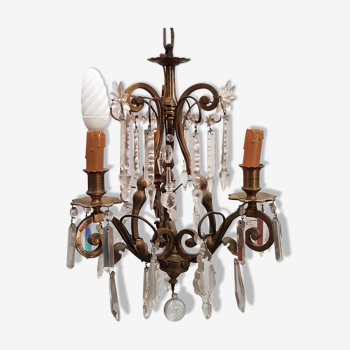 Chandelier with tassels