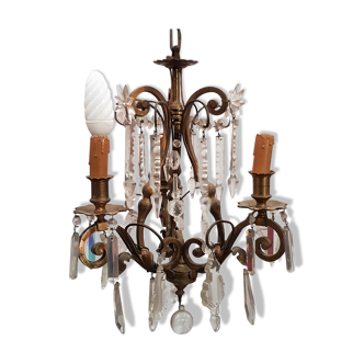 Chandelier with tassels