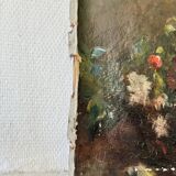 Old painting oil on canvas still life