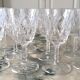 Set of 11 vintage wine glasses