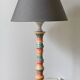 Ceramic lamp by 0. corro vintage