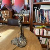 Lampe pâte de verre