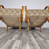 Art deco armchairs by Jindrich Halabala