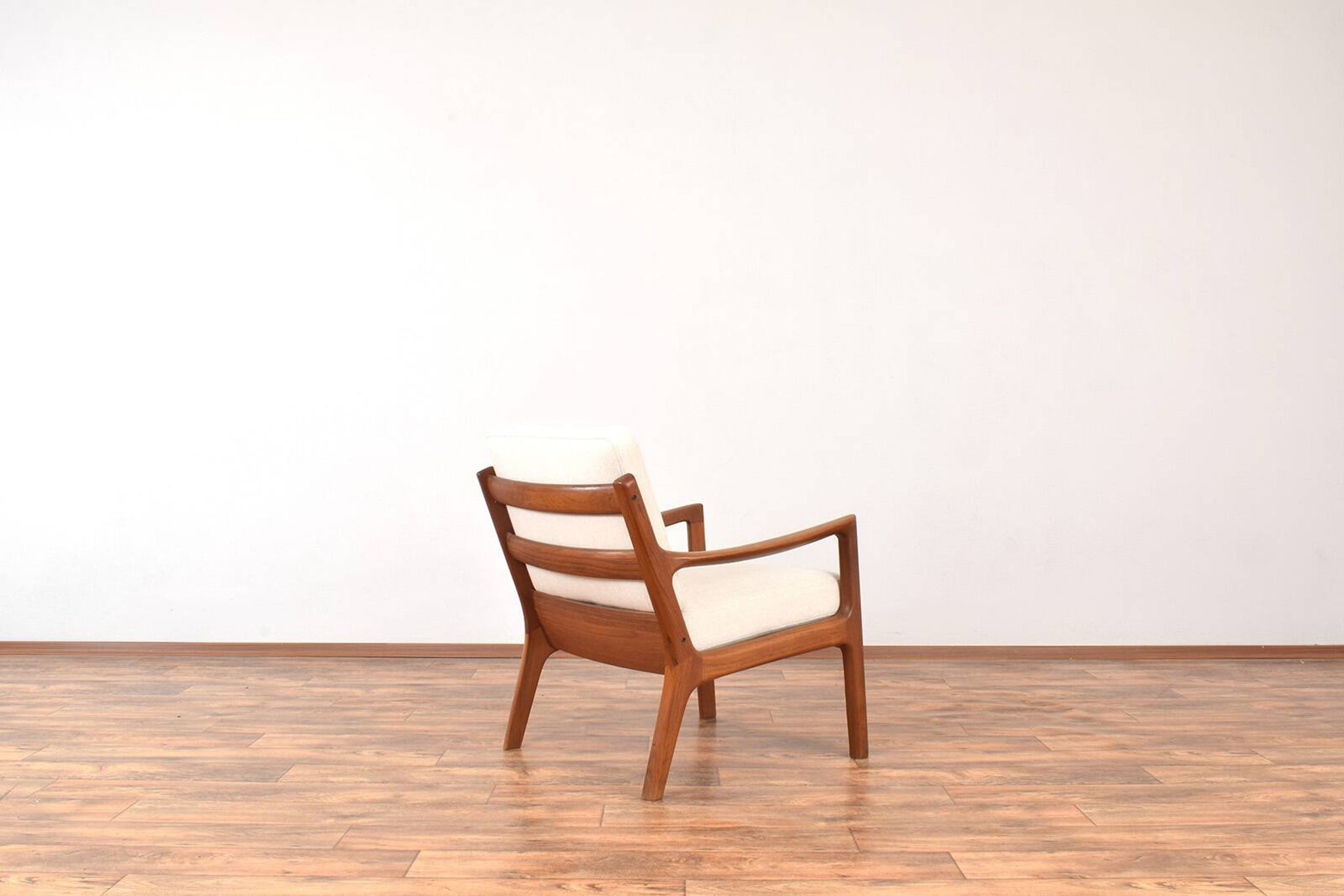 Mid-Century Teak Senator Lounge Chair by Ole Wanscher for Cado, 1960s.