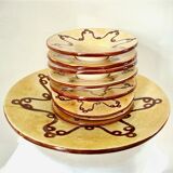 9 Ray Camart Vallauris plates 1950