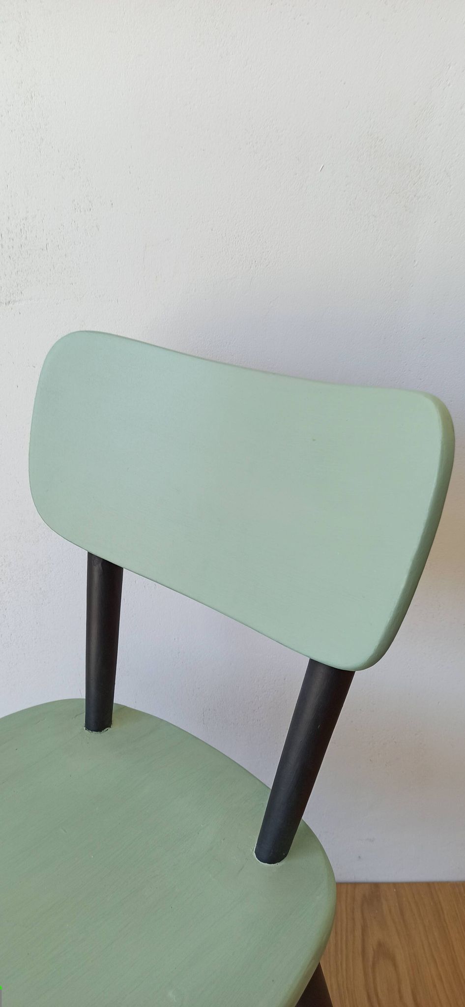Retro wooden chair.
