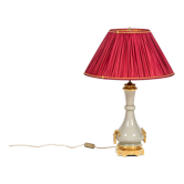 Lamp in bronze and celadon porcelain, circa 1880